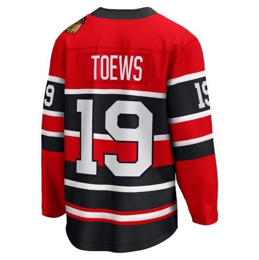 C.Blackhawks #19 Jonathan Toews Fanatics Special Edition 2.0 Breakaway Player Jersey - Red Stitched American Hockey Jerseys