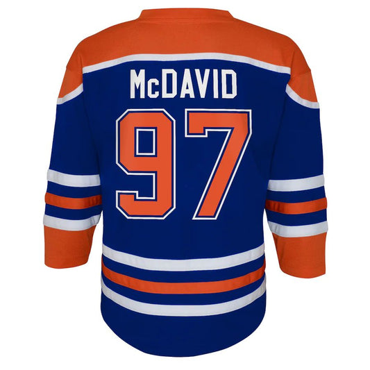 E.Oilers #97 Connor McDavid Preschool Home Replica Player Jersey  Stitched American Hockey Jerseys